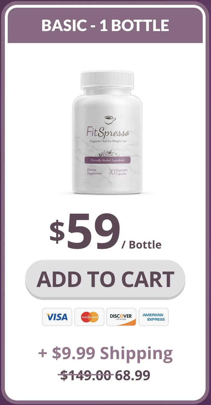 Fitspresso Buy One Bottle