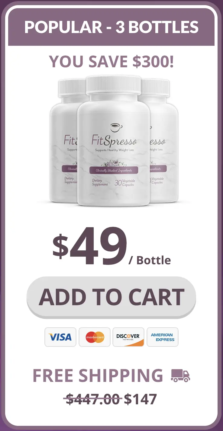 Fitspresso Buy Three Bottles